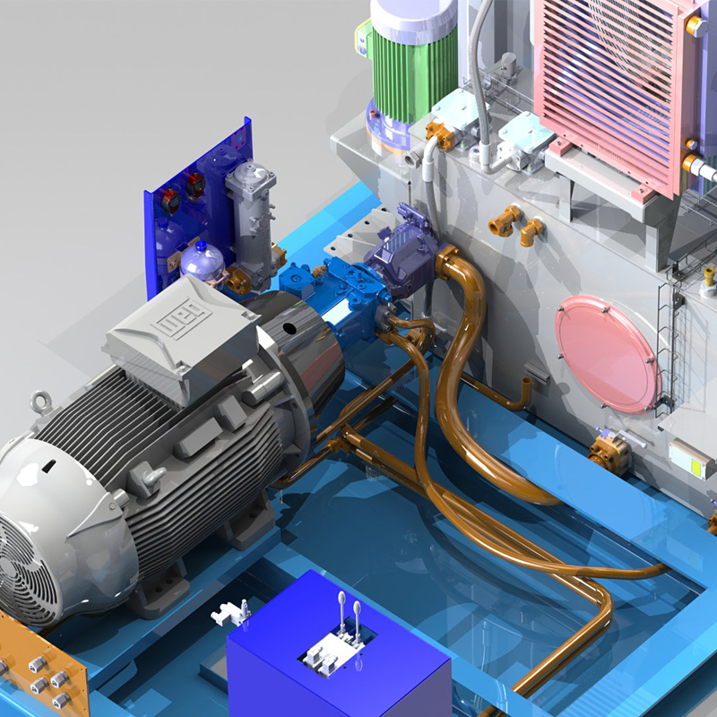 Entwicklung und Fertigung von Hydraulikanlagen